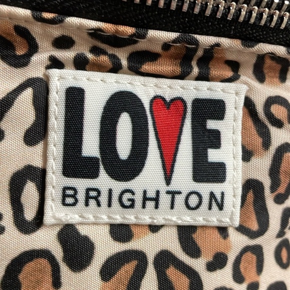 NWT Brighton Leopard Print Hidden Hearts Great Size Stylish Waist Belt - Picture 5 of 12